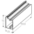 ALUTECH: 401120314 - Профиль воротный  PRD60 фотография