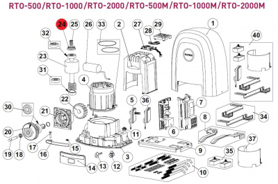 ALUTECH RTO.24-1000-F: Диск RTO-1000 фотография